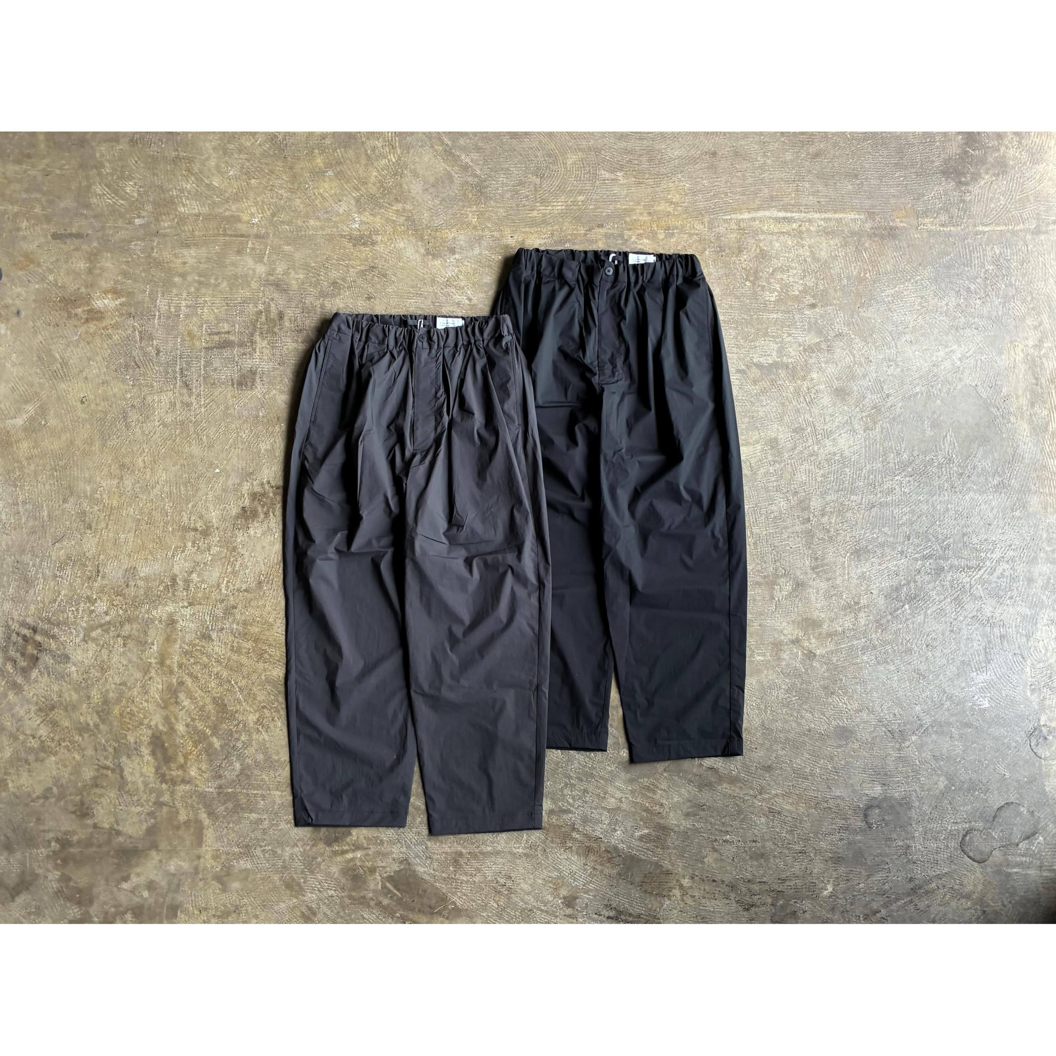 STILL BY HAND(スティル バイ ハンド) Linen 2Tuck Wide Tapered Pants