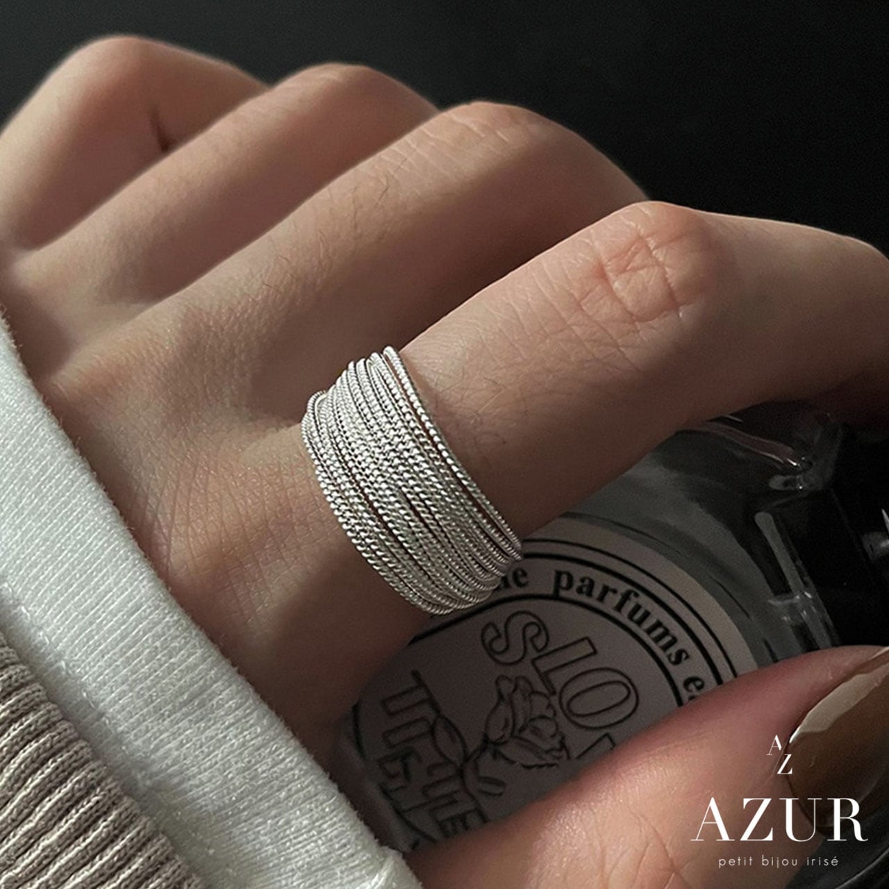 レイヤーシルキーリング