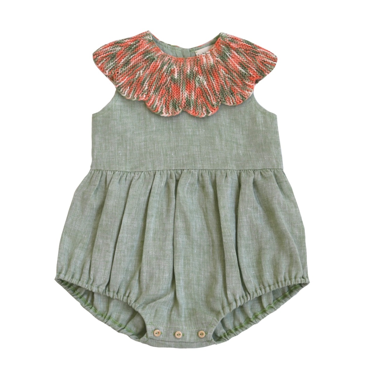 《即納》LAST1 kalinka / Cordella Romper  Sage/Sunset