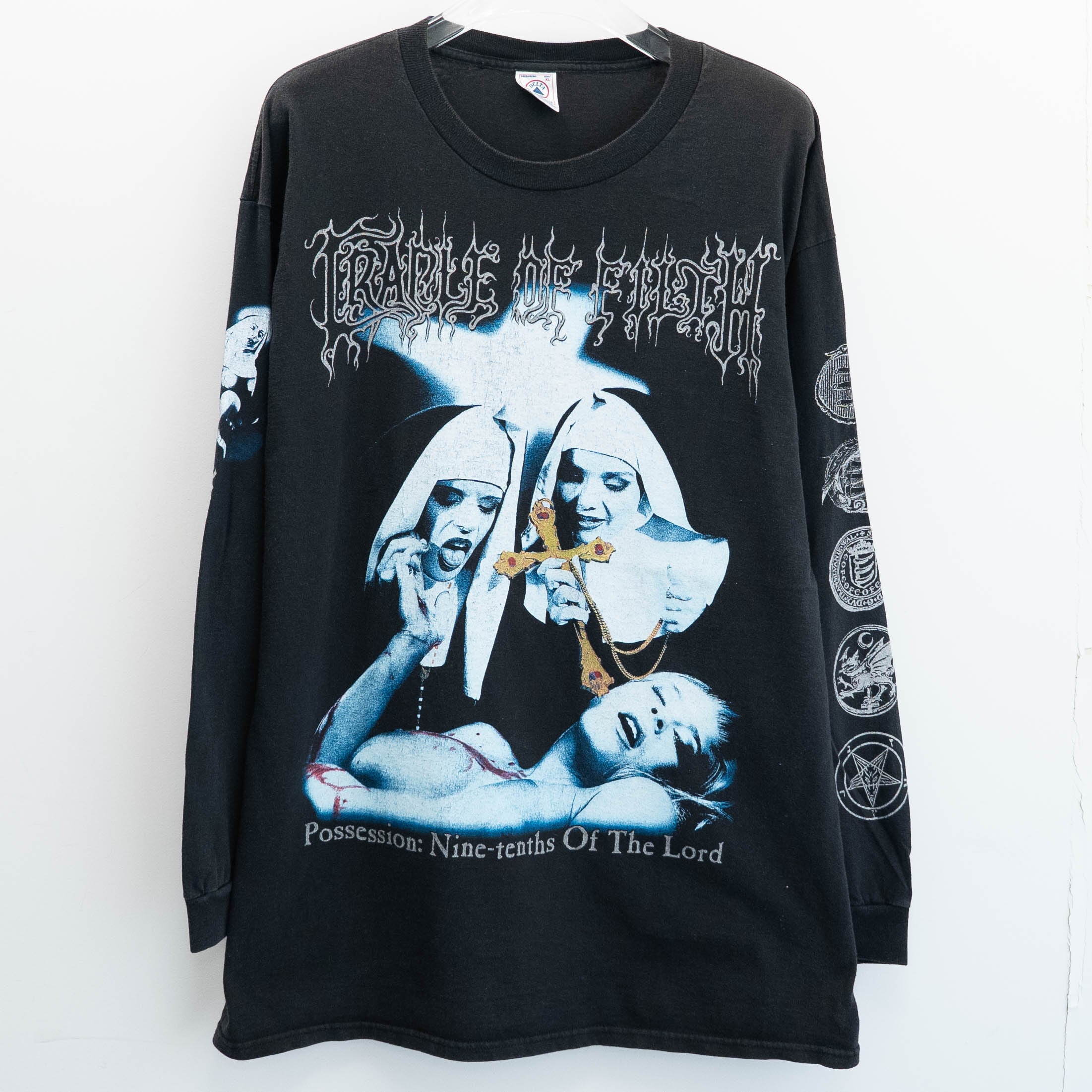 Cradle Of Filth " Decadence L/S " Delta XL【A9-431】