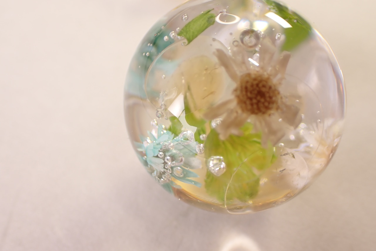 シトリンレジンチャーム　 [D11‐302]