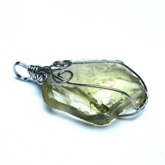 リビアングラス ペンダント 一点物 メール便可 [M便 1/20] 112-13594