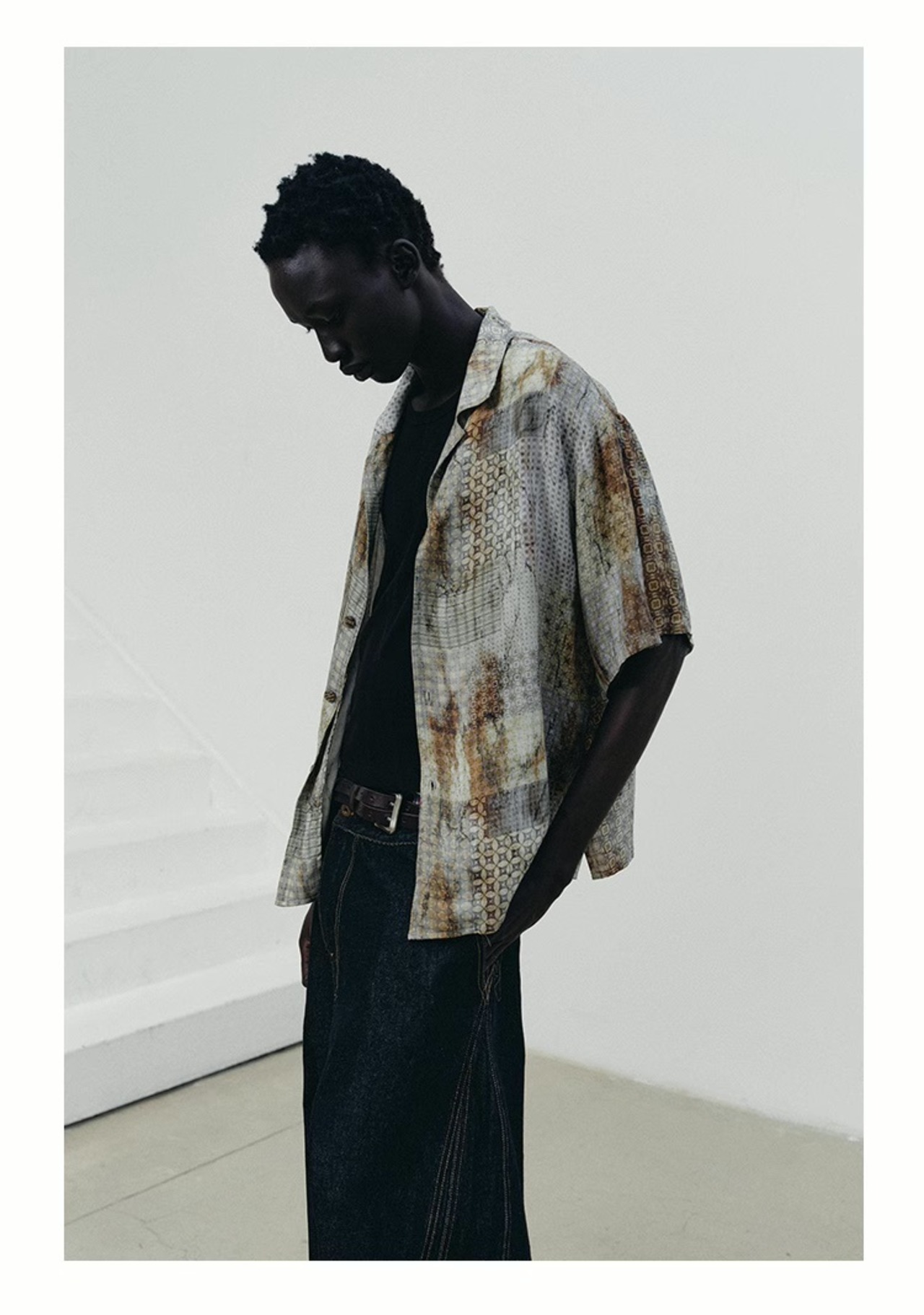 NOT UGLY Botanical Silk Short Shirt