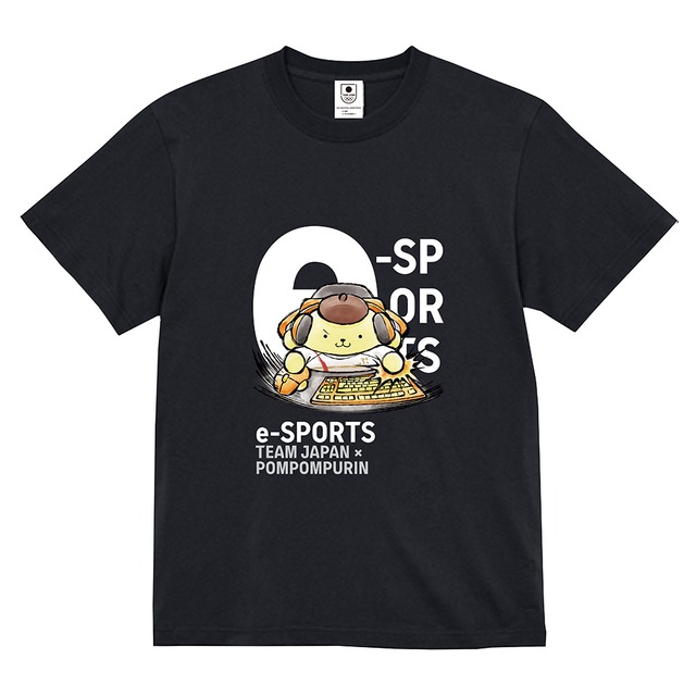 TEAM JAPAN×ポムポムプリン Tシャツ e-スポーツ
