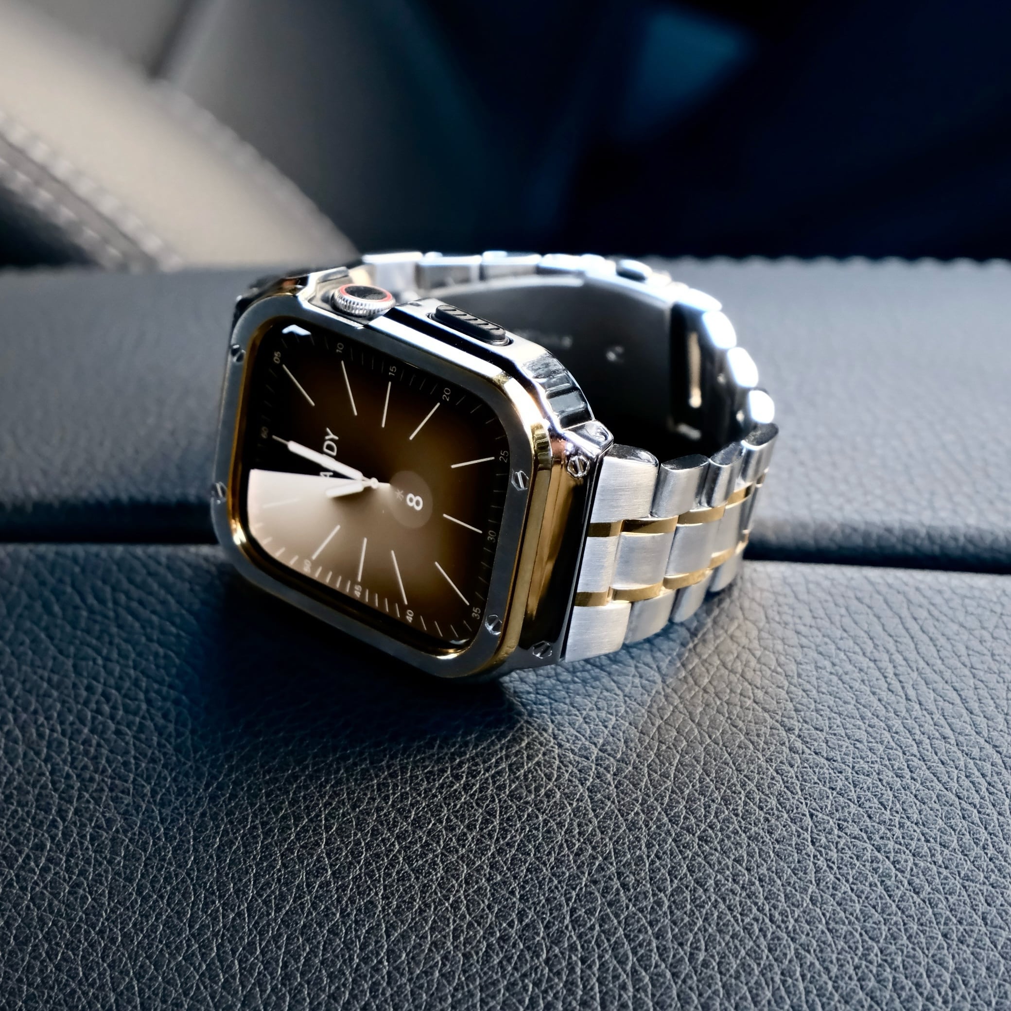 Apple Watch11対応！【ステンレス一体式バンド】A001 ステンレス