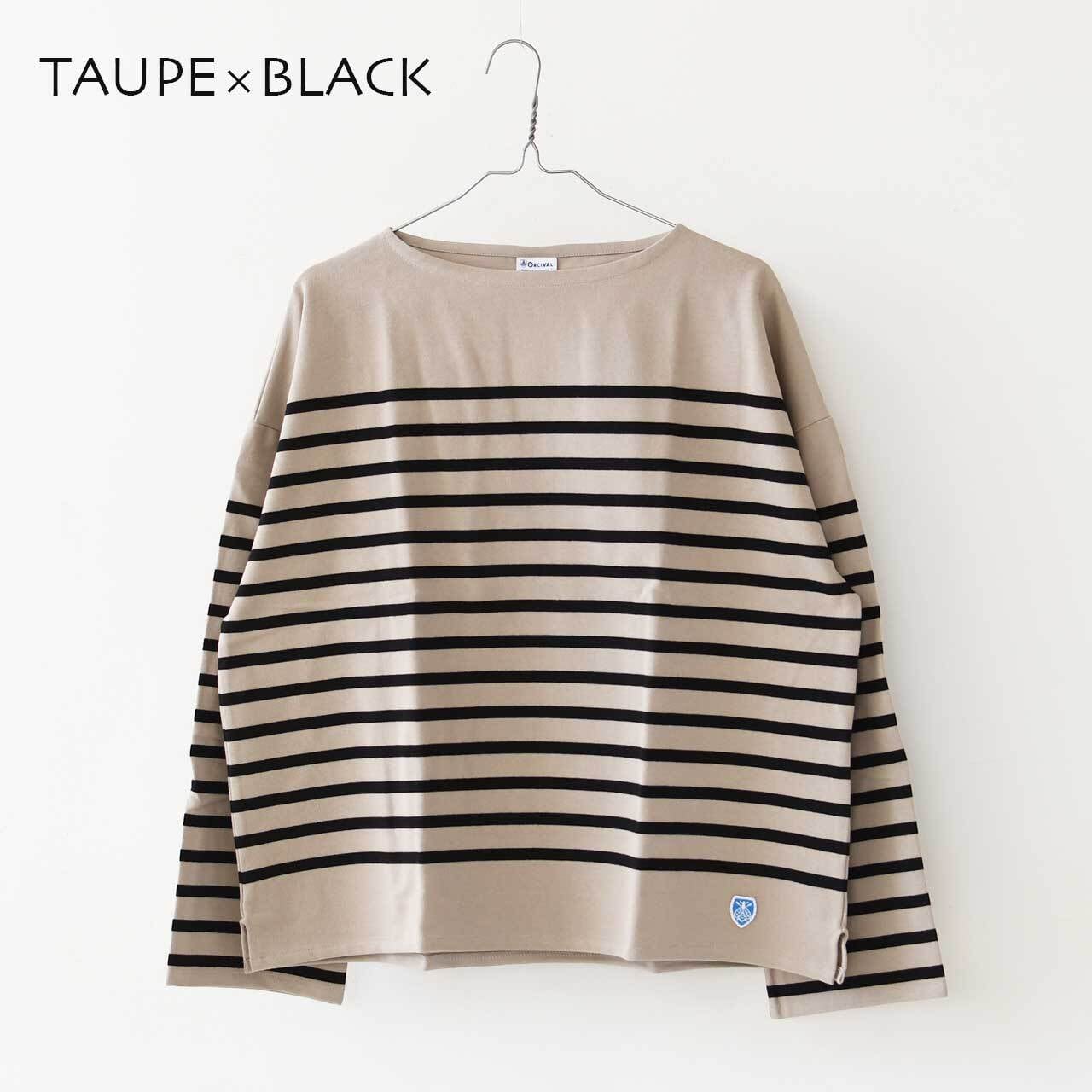 ORCIVAL [オーチバル・オーシバル] Rachel Boat Neck Wide Sailor T