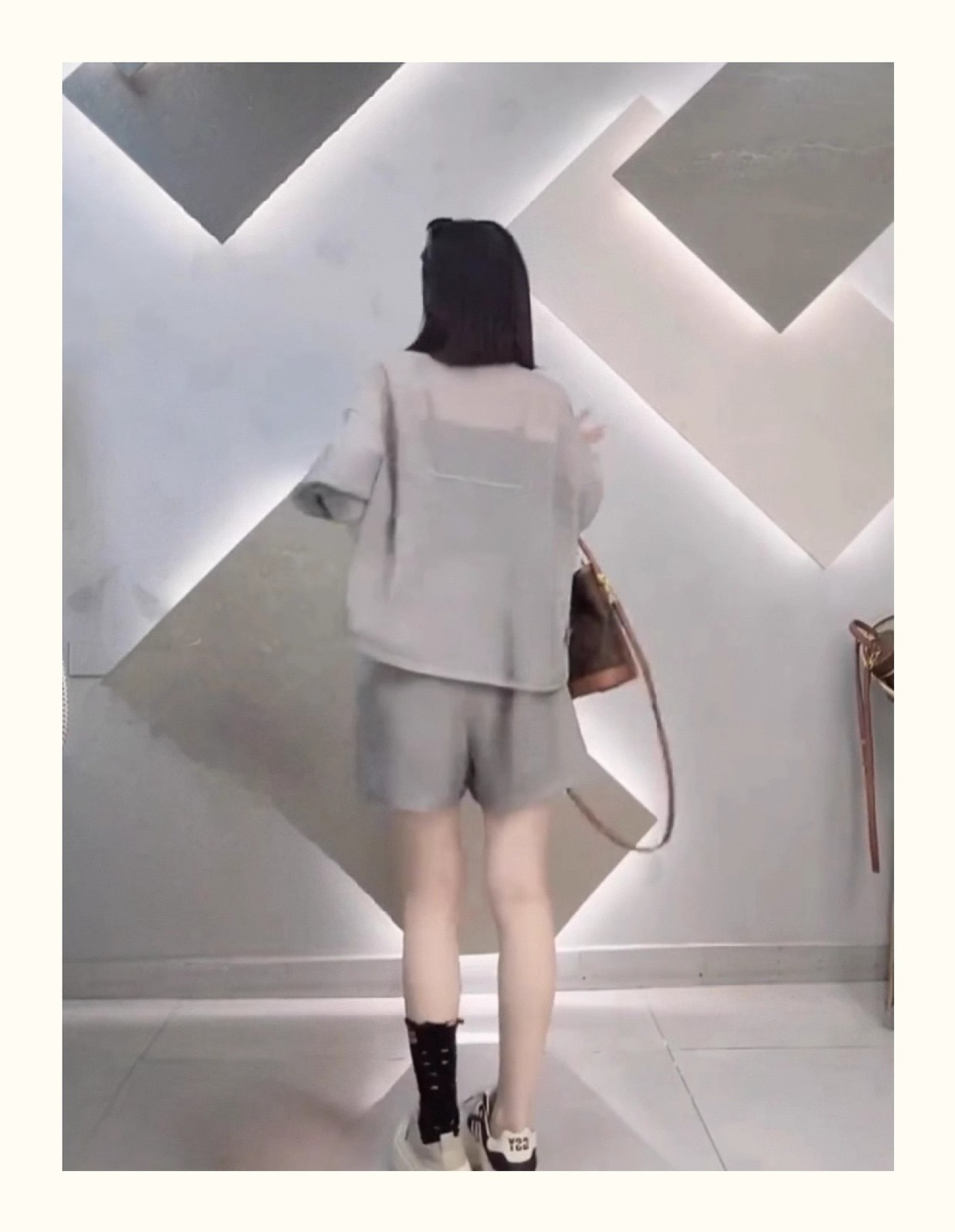 レディース UVカットセットアップ 長袖シャツ×ショートパンツ