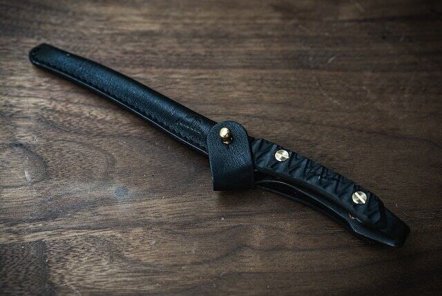 FEDCA CLEVER TONG ブラック　フェデカ　クレバートング　ケース付 gemelli FEDECA CLEVER TONG (フェデカ クレーバートング) 専用レザー