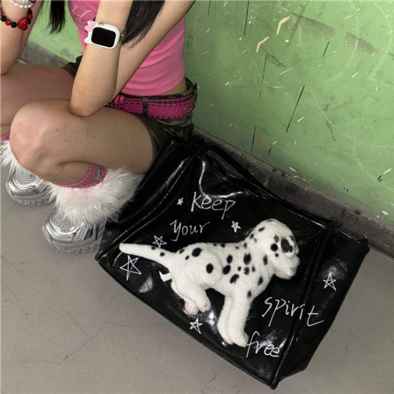 テッドベア ダルメシアン ククシュゼット 正規商品 ヘア アクセ クリップ 犬 ダルメシアン ヘア