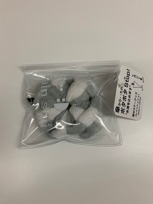 レインシュシュ／グレーストライプ【傘の水滴を拭き取るマナーグッズ】