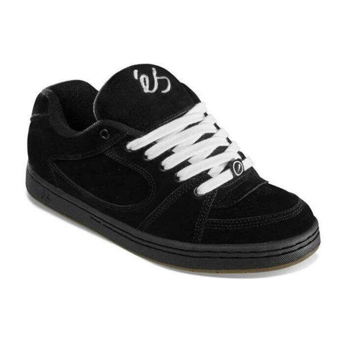 es スニーカー エス スケボー 靴 ACCEL WHITE BLACK BLACK/WHITE