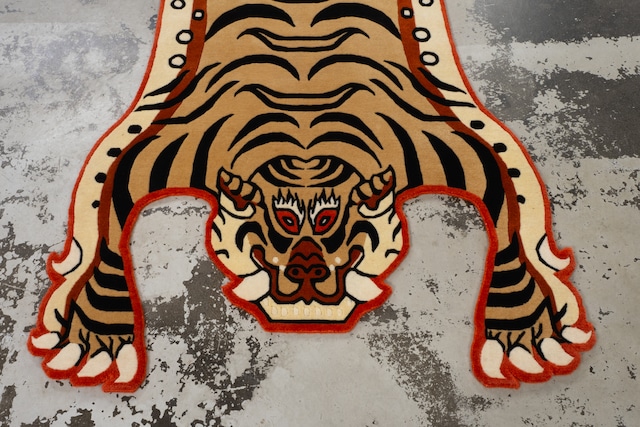 Tibetan Tiger Rug 《Lサイズ•ウール・NIGOモデル198》チベタンタイガーラグ