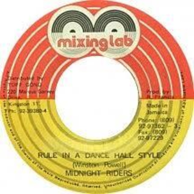 Rule In A Dancehall Style / Midnight Riders 【7inch】
