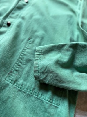 Light green work jacket