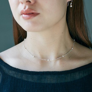 fia pearl ネックレス シルバー