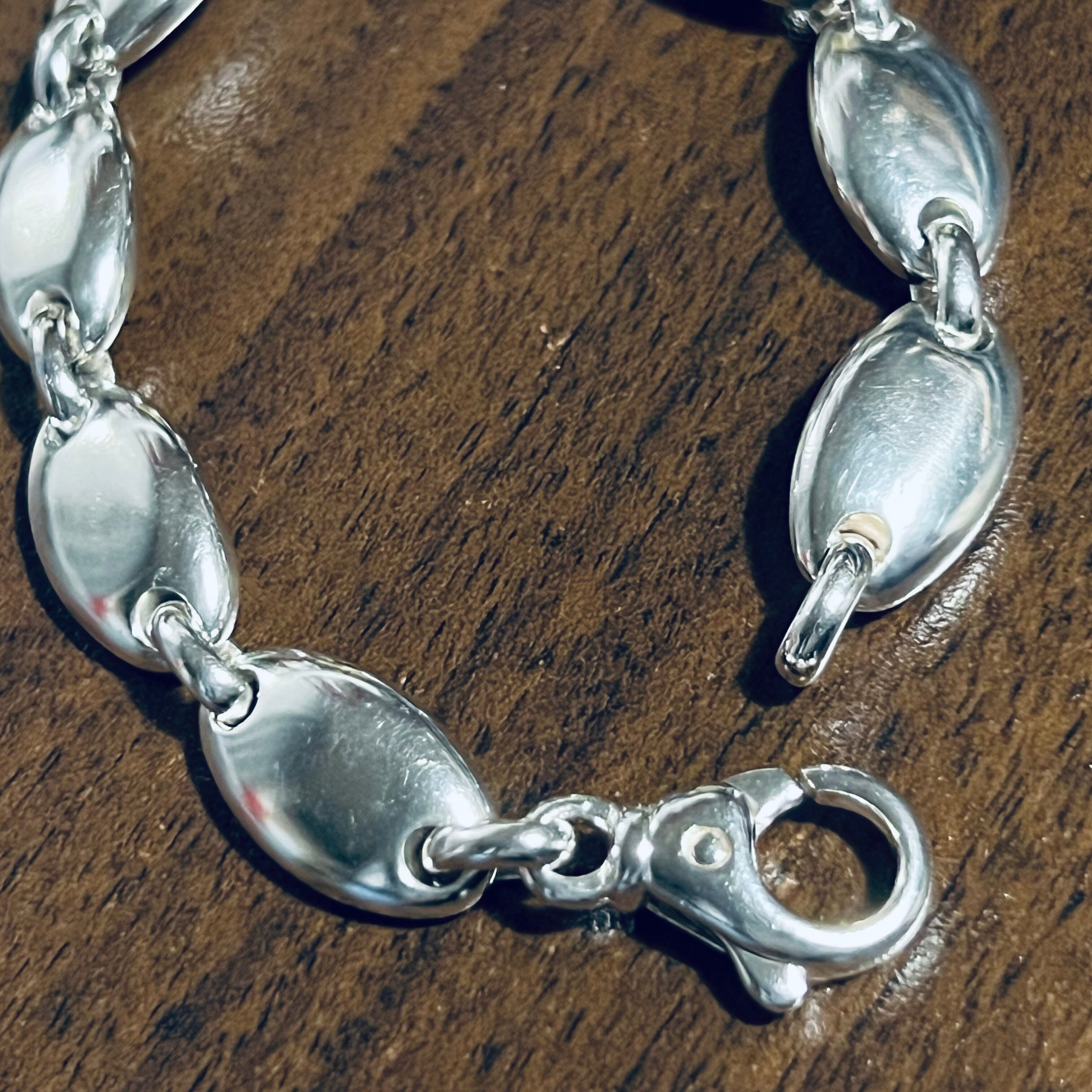 OLD TIFFANY & CO. Pebble Link Bracelet Sterling Silver | オールド