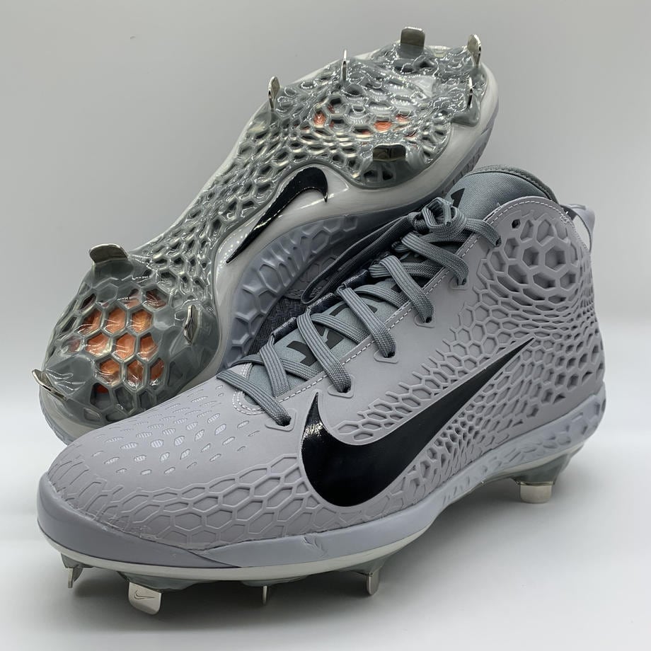 Nike Force Zoom Trout 5 Gray×Black　size27cm　ナイキ　スパイク　金具　野球