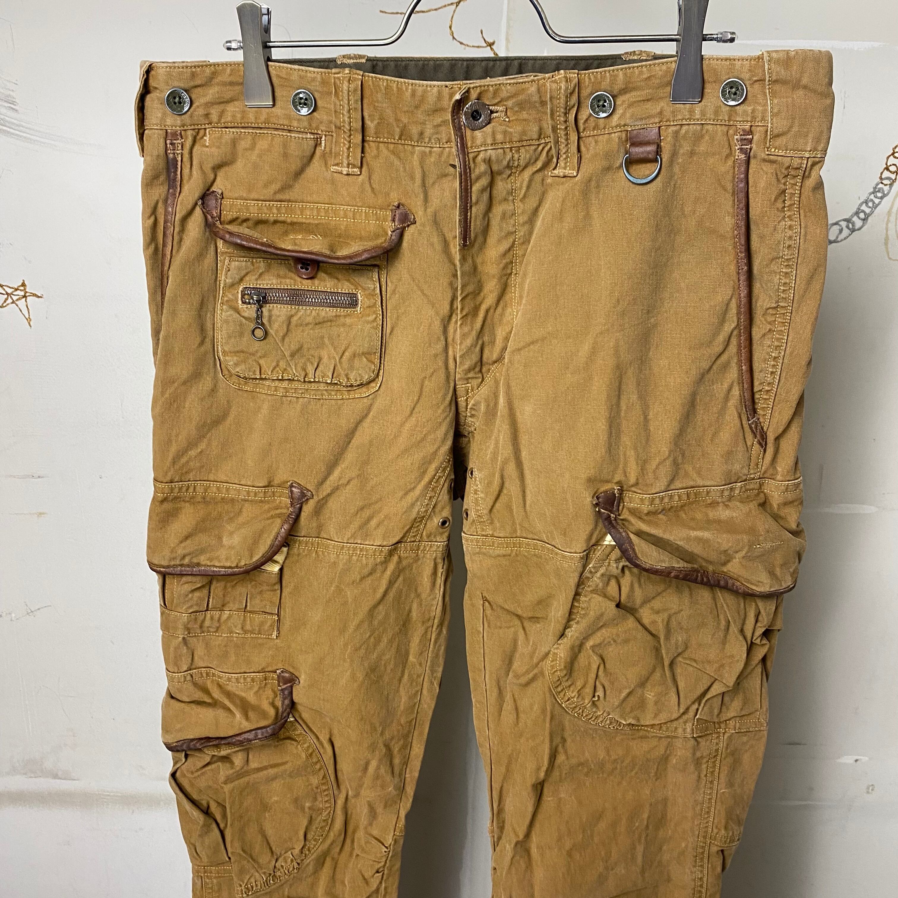 POLO by RALPH LAUREN leather piping hunting pants “Built Well 