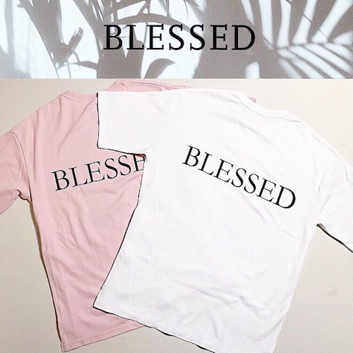 残りわずかBLESSEDサイドジップビックシルエットTシャツ半袖カットソー