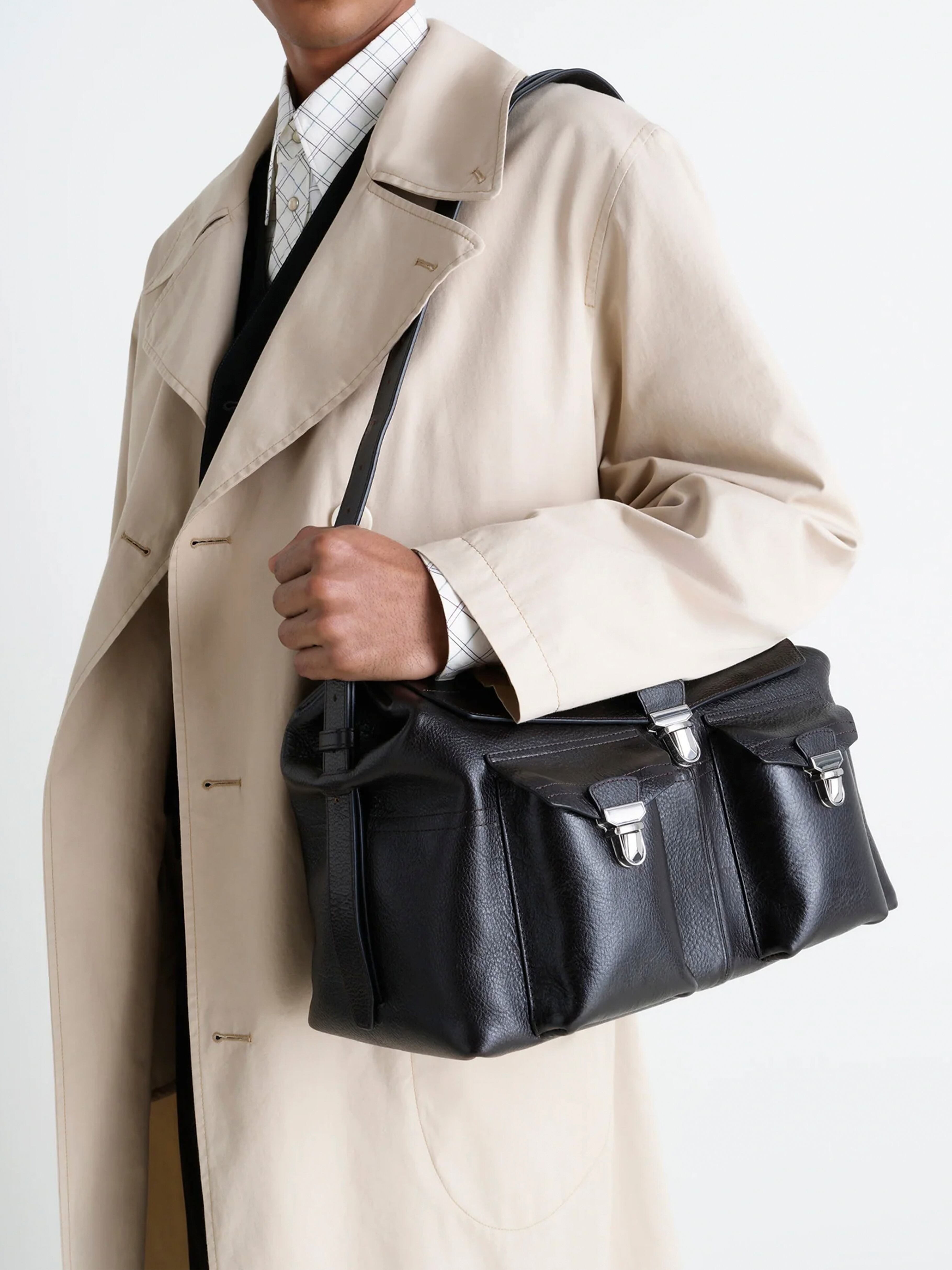 LEMAIRE WEEK-END GEAR BAG ESPRESSO BG0083 LL0067 | BEST PACKING STORE