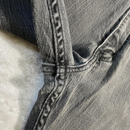 【W38 L30】 コロンビア製 japan levi's black 559 詳細写真13