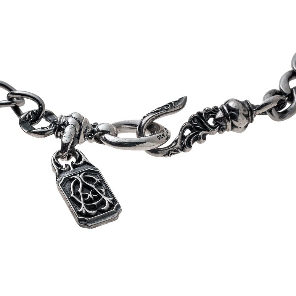 シルバーアクセントSUS喜平ブレスレット ACB0136 Stainless Steel Curb