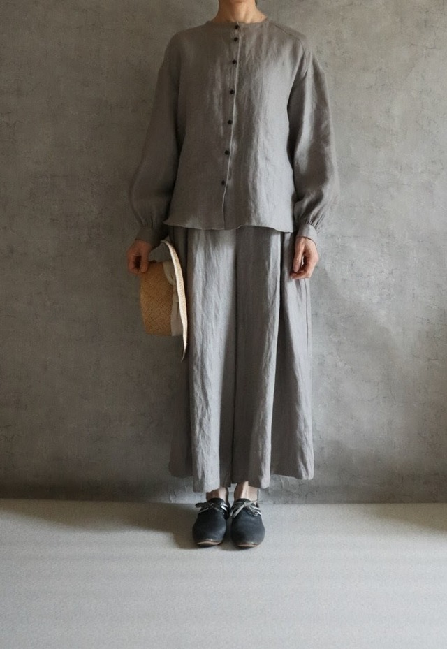 ロングワイドパンツ
