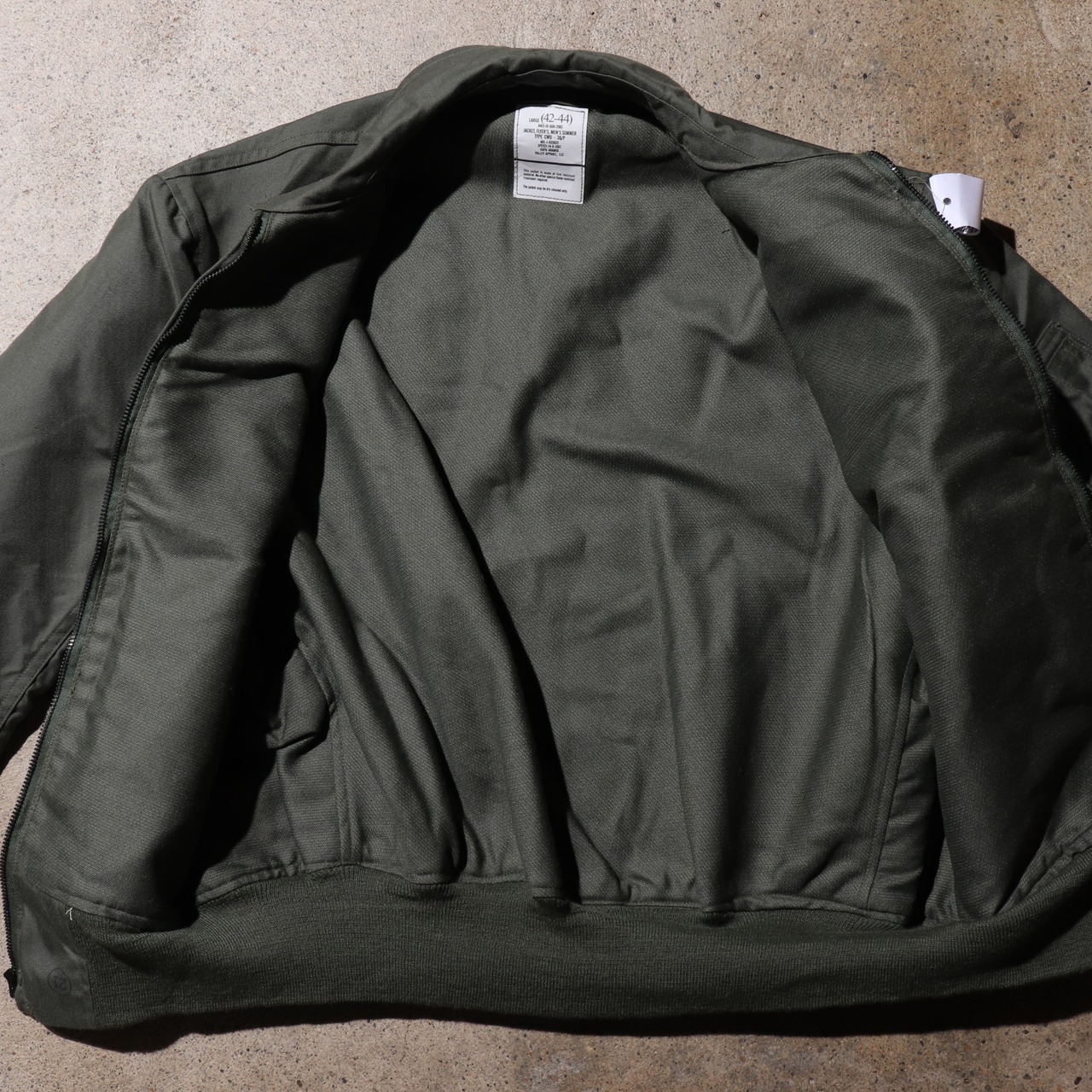 新品 CWU-36/P 14年 フライトジャケット 米軍実物 トップガン デッド