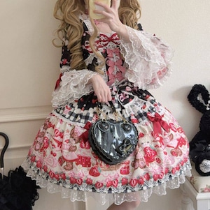 ゆめかわ♡全5カラー 姫袖フリルワンピース wanpi167 ゆめかわ♡全5カラー 姫袖フリルワンピース wanpi167