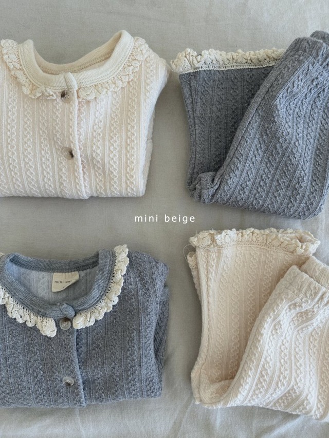 《The Beige秋新作》  cardigan★ ｜ご予約 新作 秋 the beige カーディガン cardigan 女の子 ベビー キッズ