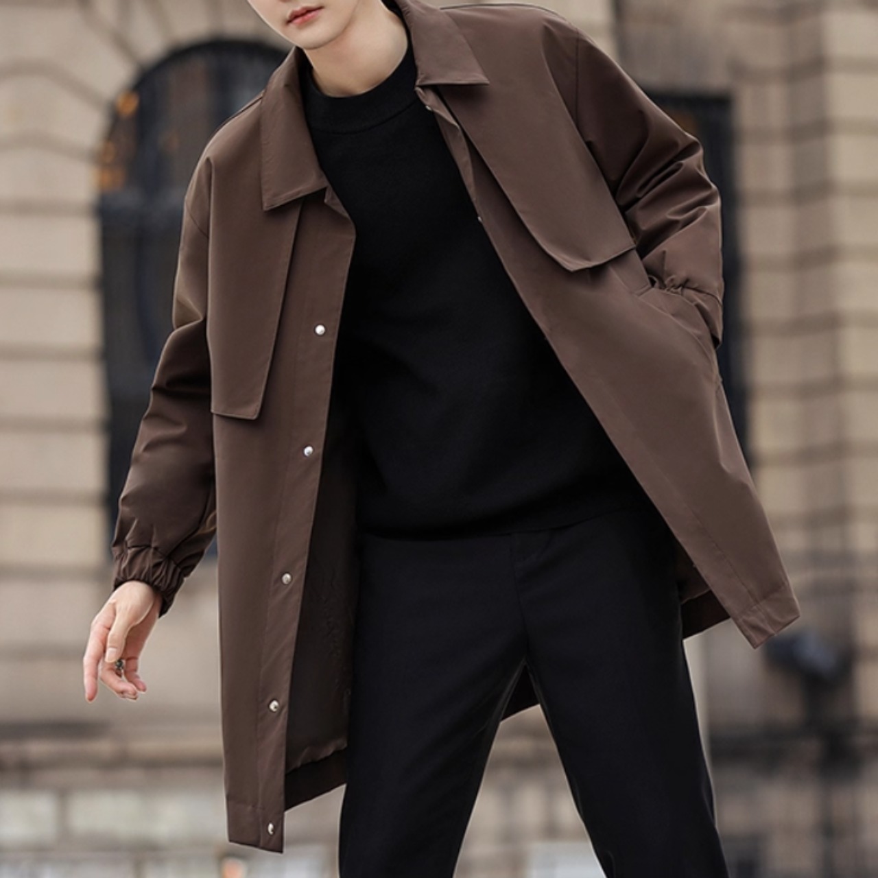 ヒップ丈 カジュアルフィットコート af0390