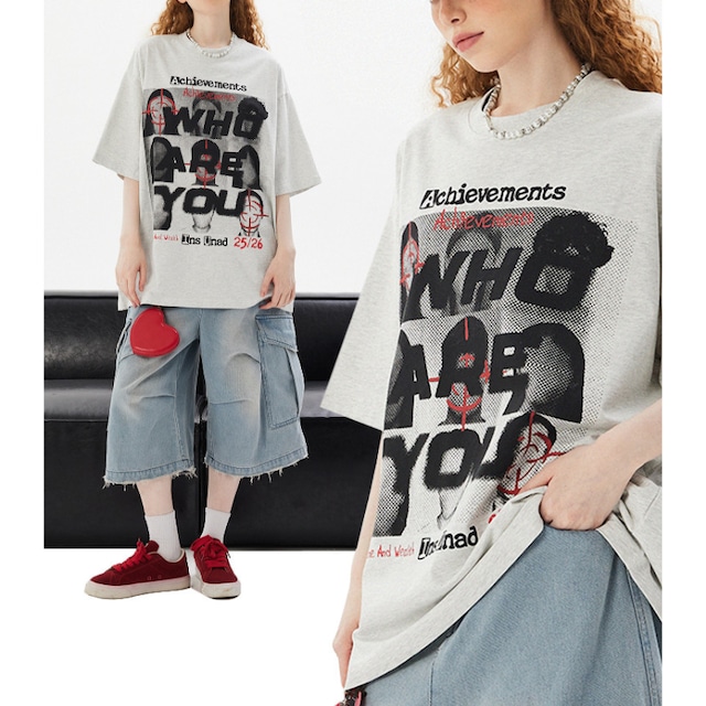 portrait graphic short-sleeve tee　ポートレートグラフィック半袖ティー　J2080