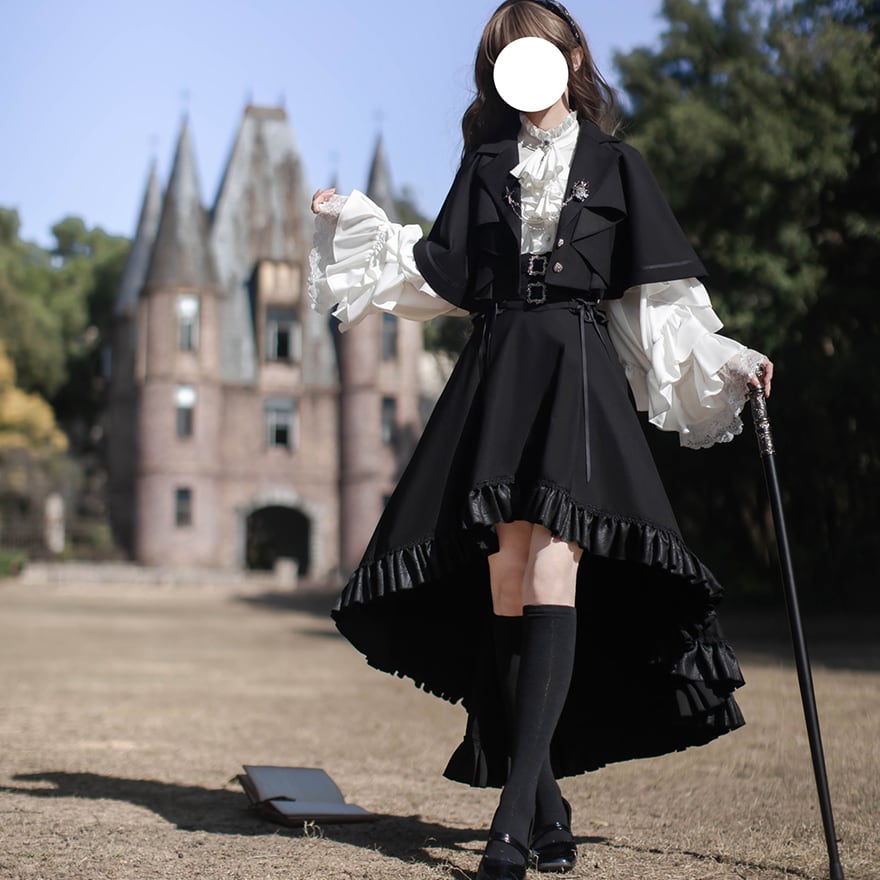 予約商品 パンクロリィタ ケープ ショートジャケット 王子装 男装