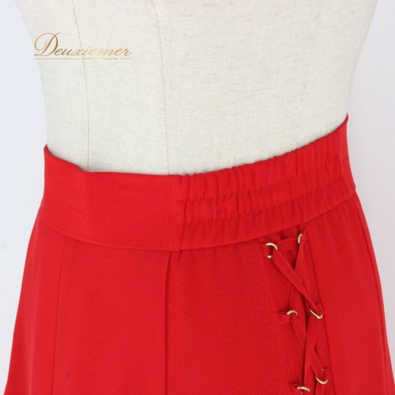 社交ダンス 衣装 スタンダード スカート レッスンウェア レディース レッド系 Fantasy ファンタジー 赤 無地 練習着 編み上げ フォーマル スカート 衣装 ゆらめく 赤色 ダンス 衣装 日本製 フォーマルウェア 練習着 レディース スカート 大人 練習用 スカート 伸縮性 おしゃれ 編み上げデザイン ダンスレッスン 社交ダンス 女性用 スタイルアップ コーディネート セットアップ