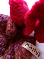 “MANUS” Mohair big chouchou