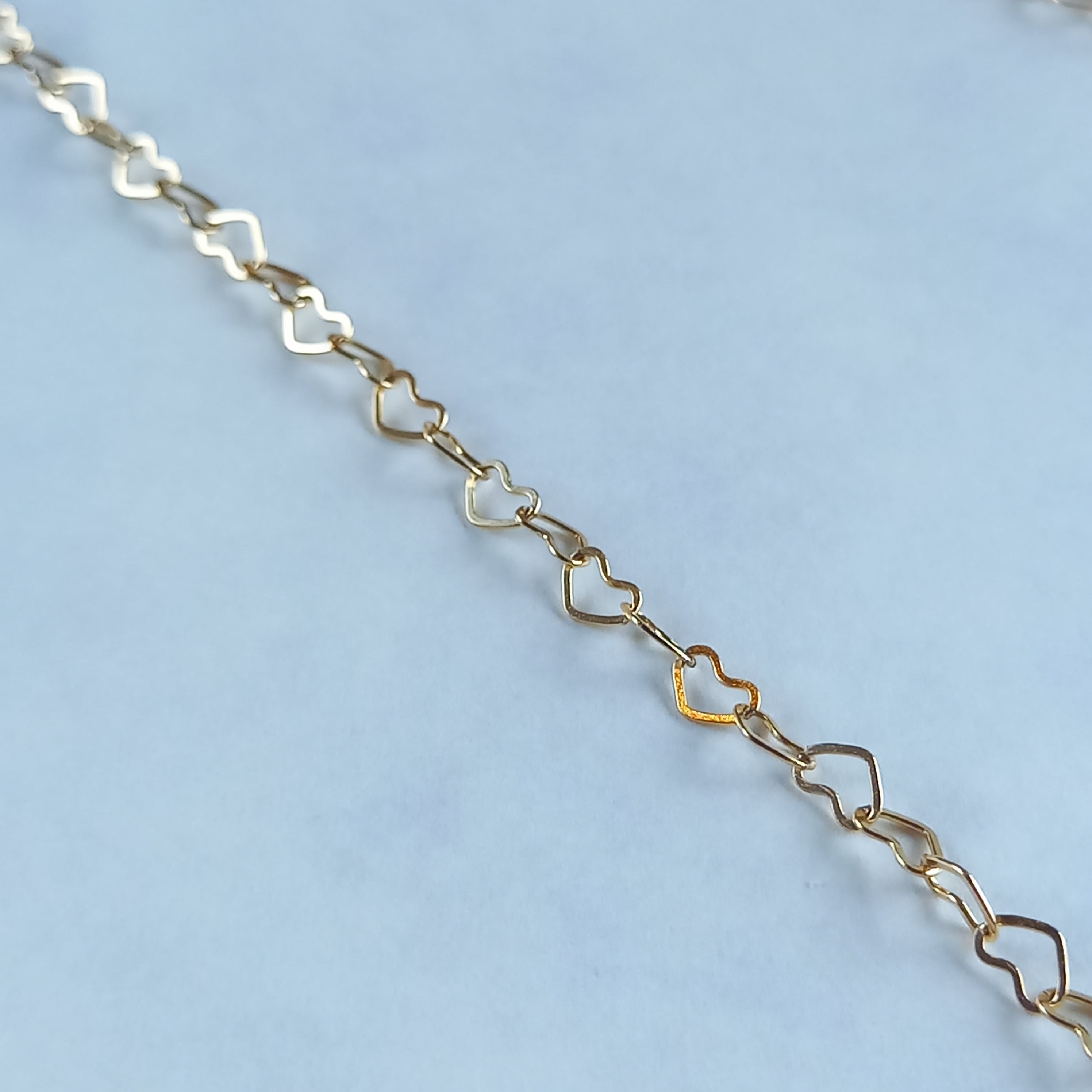 12kgfハートモチーフチェーンネックレス 選べる長さ40-45cm