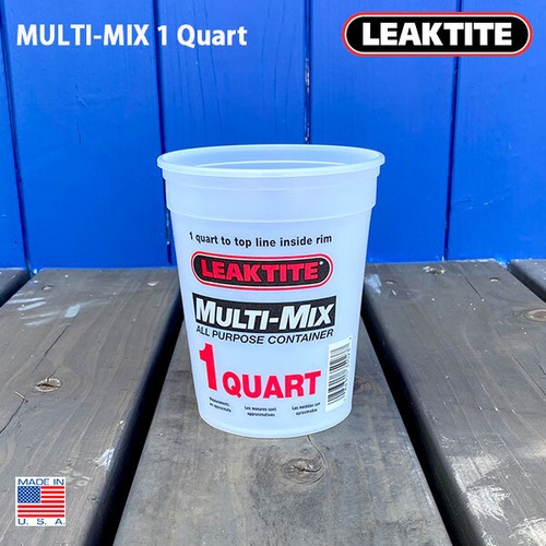 1 Quart Container 1 クォートマルチミックスカップ 計量カップ ペイントカップ LEAKTITE バケツ DIY ガレージ made in USA アメリカ