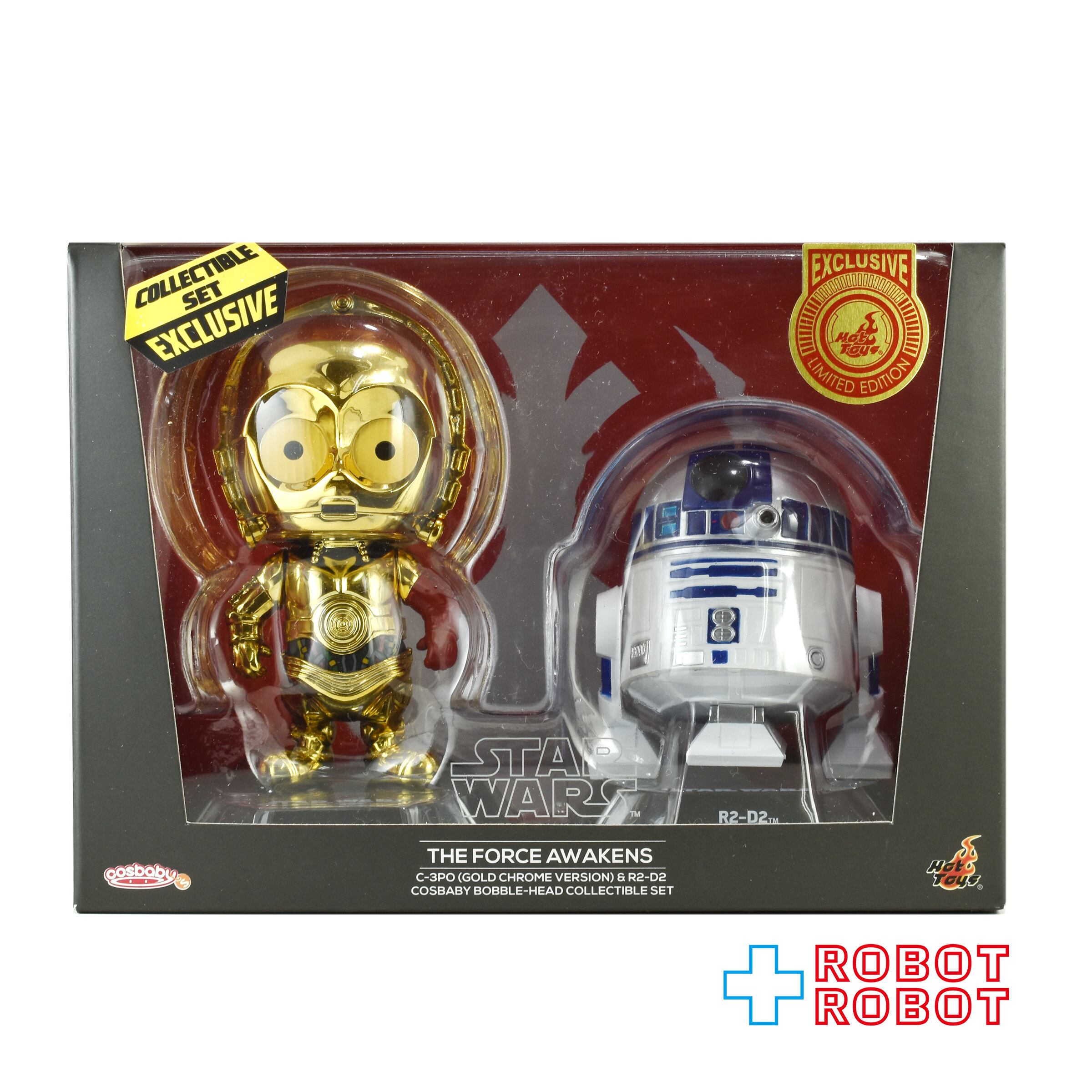 【超貴重品】 STARWARS コスベイビーホットトイズC-3PO&R2-D2 ホットトイズ コスベイビー スター・ウォーズ フォースの覚醒 C-3PO