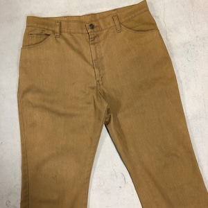1970'S JC PENNY BROWN COTTON/POLY PANT