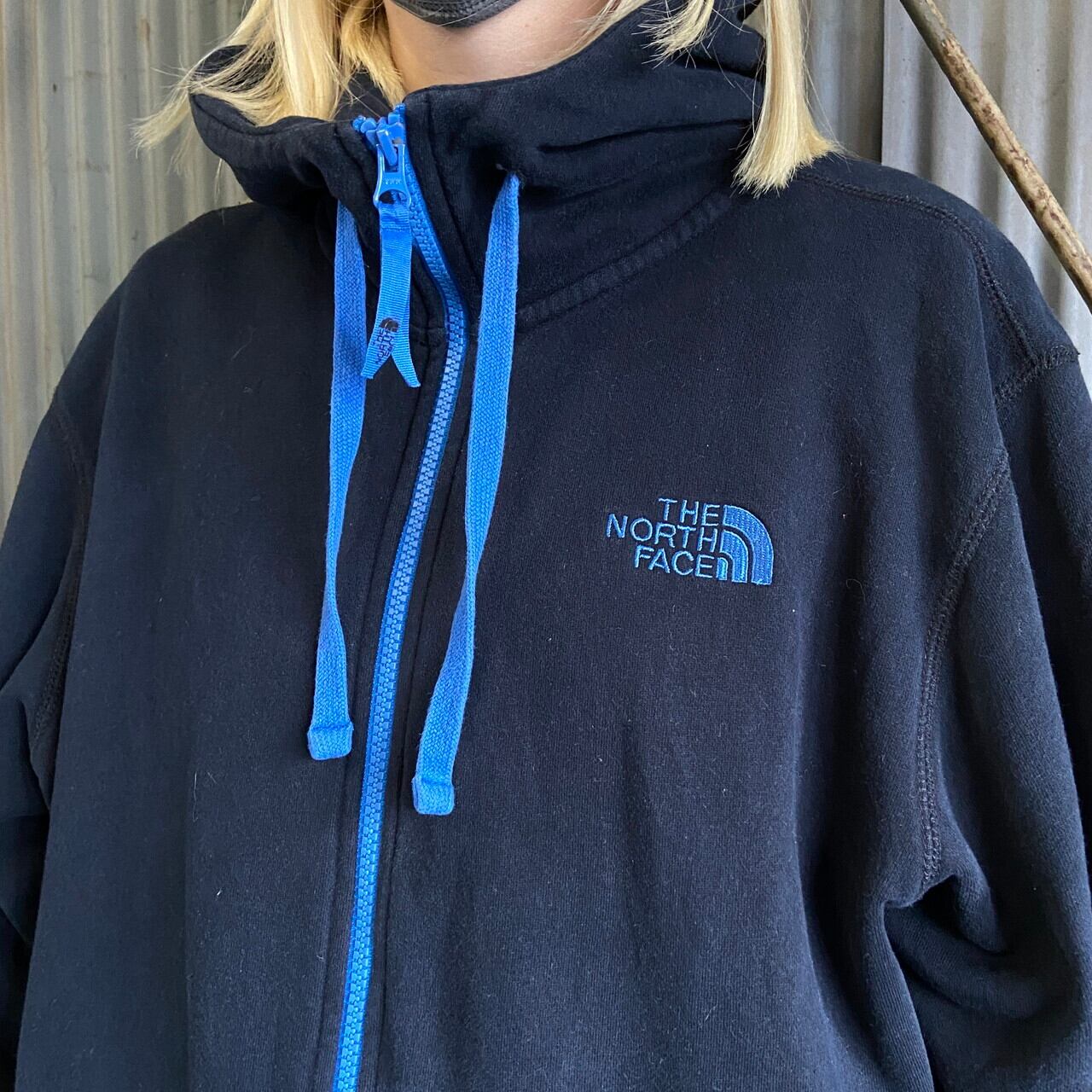 THE NORTH FACE フルジップパーカー Lサイズ ネイビー 中古・古着通販】THE NORTH FACE (ザ ノース フェイス) ジップパーカー