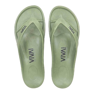 VIVA! ISLAND｜ビバアイランド　JAPAN FLIP FLOP ビーチサンダル（カーキ｜V-821104_KHK）