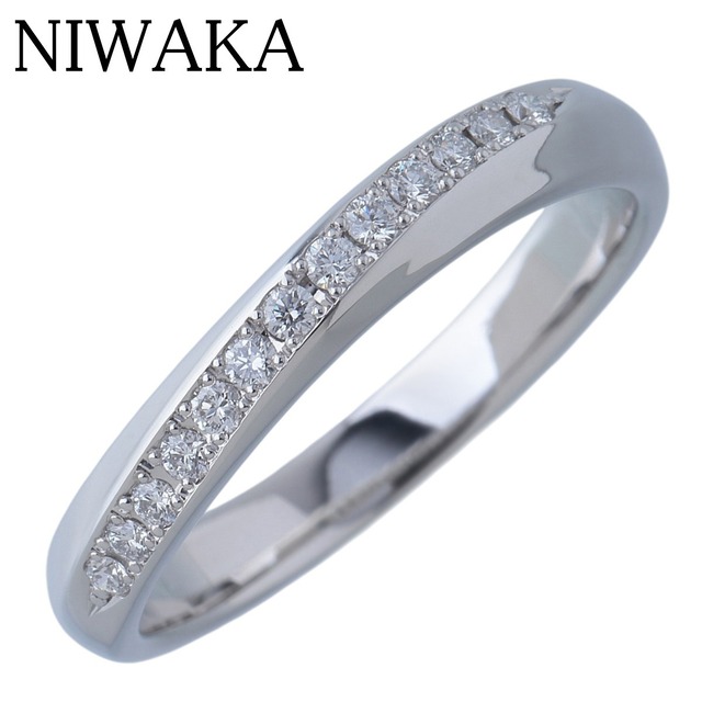 俄 ダイヤ リング 綺羅 11号 Pt950 新品仕上げ済 ニワカ NIWAKA【25383 