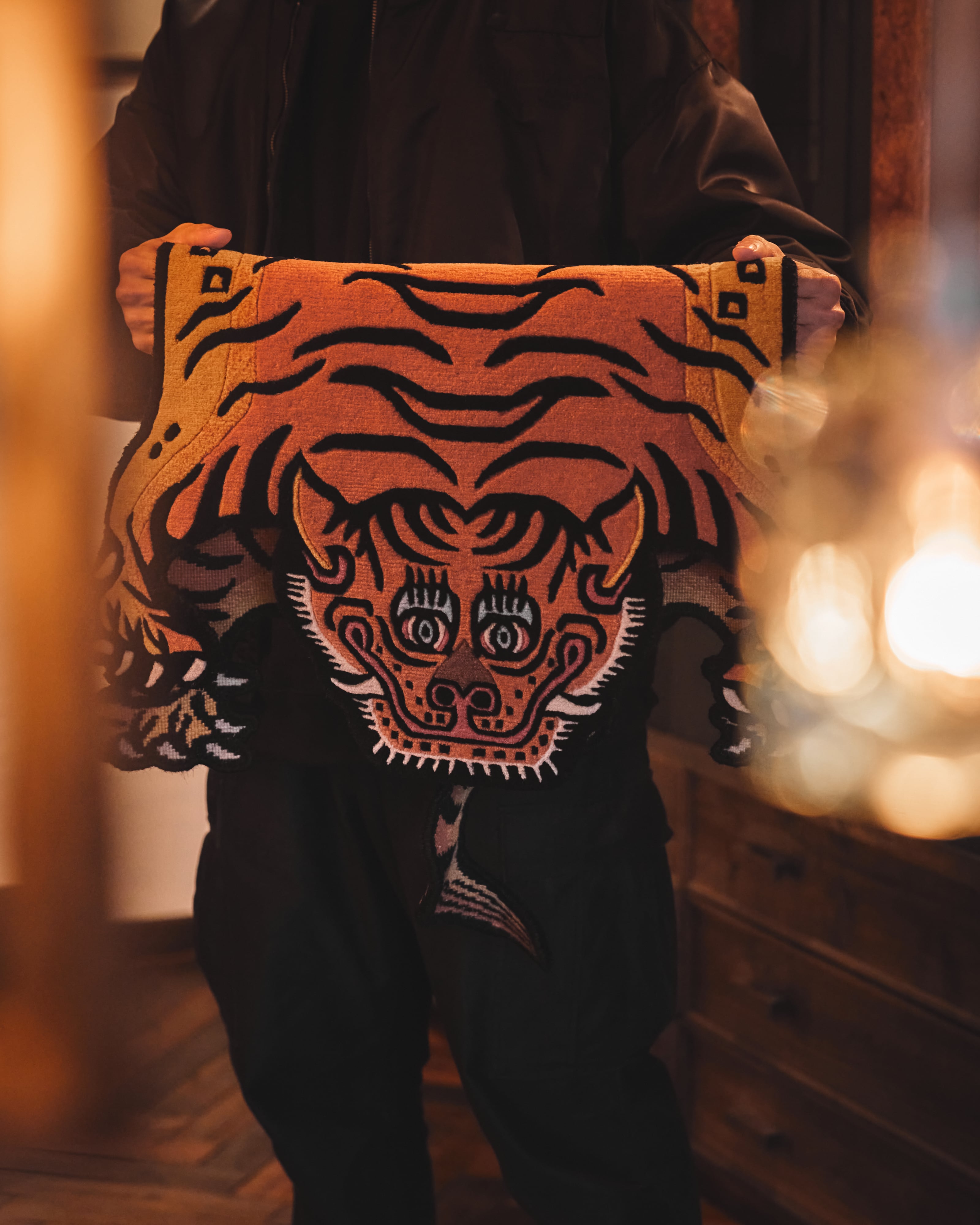 Tibetan Tiger Rug 《Sサイズ•ウール・オリジナル3・クラシックカラー