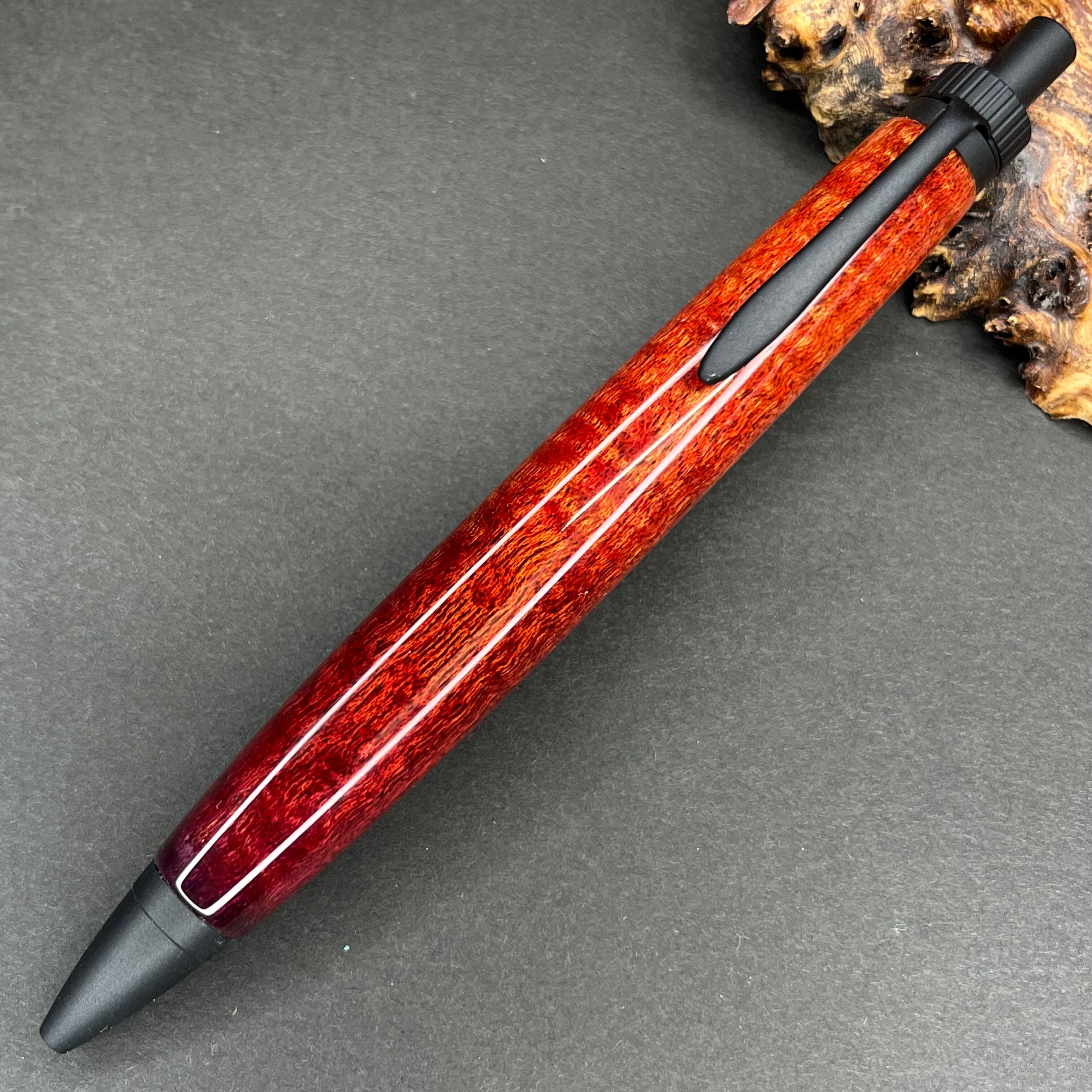 楓瘤]木軸ボールペン(シースルーグラデーション)(CAフィニッシュ