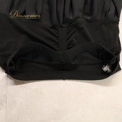 社交ダンス 衣装 Chacott Dance Sport チャコット ダンススポーツ スカート レッスンウェア ブラック系 黒 無地 シンプル ラテン アシンメトリー フリル 華やか かわいい おしゃれ 上品 大人っぽい ダンス ダンス衣装 練習 レッスン 練習着