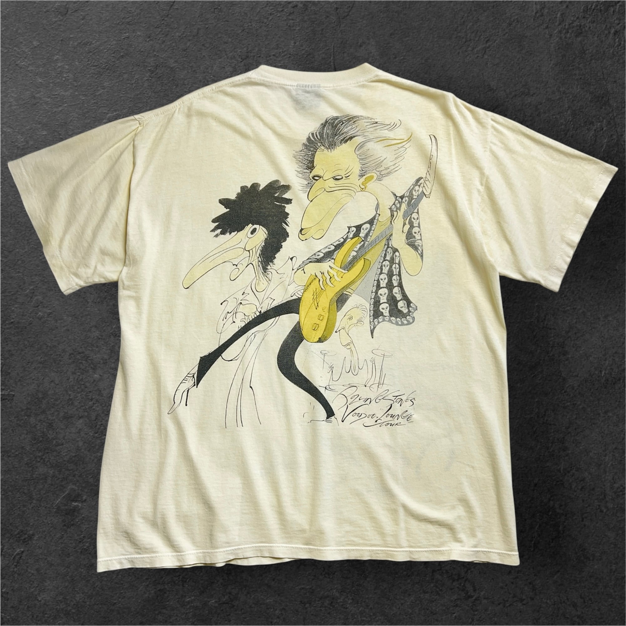 90's The Rolling Stones × Gerald Scarfe Art Tshirt 90年代 90's The Rolling Stones × Gerald Scarfe Art Tshirt 90年代