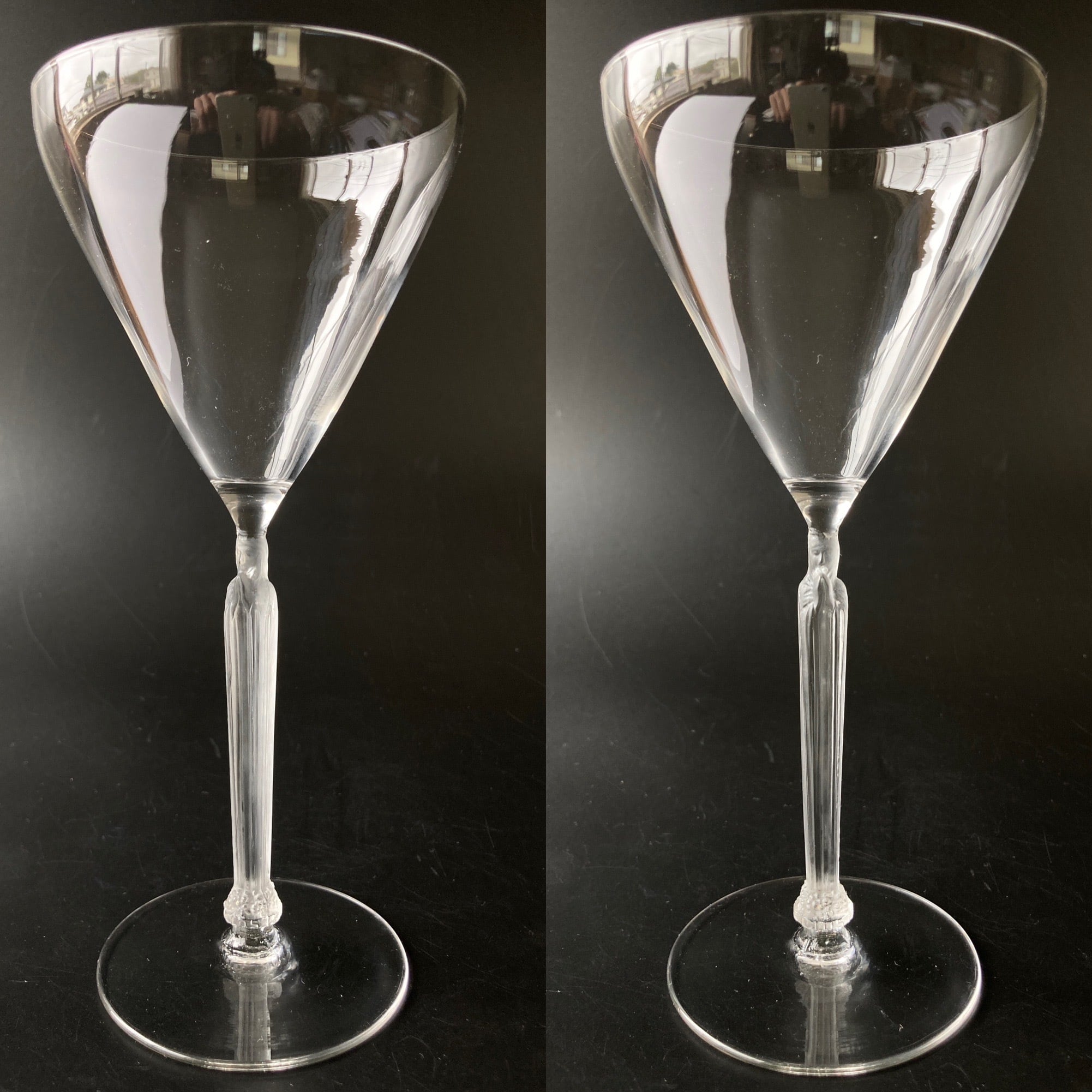 R.LALIQUE ルネ・ラリック ワイン カクテル グラス Clos Sainte R.LALIQUE ルネ・ラリック ワイン カクテル グラス Clos Sainte
