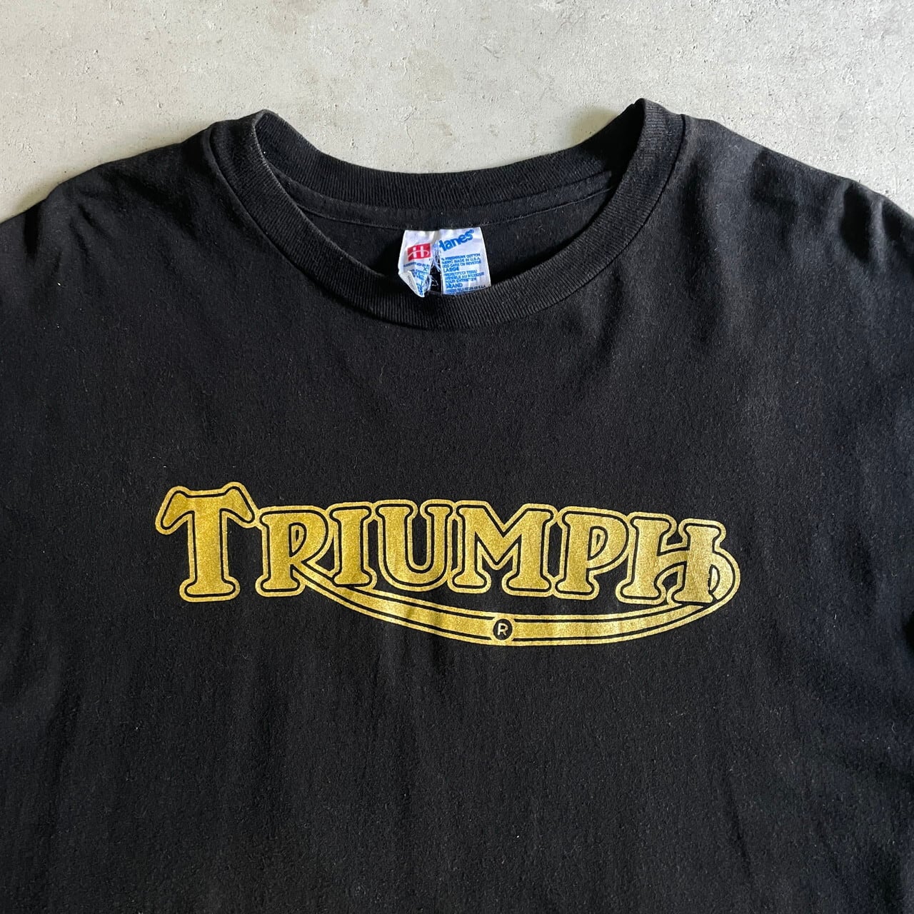 ビッグサイズ 90年代 TRIUMPH トライアンフ ロゴプリント Tシャツ 