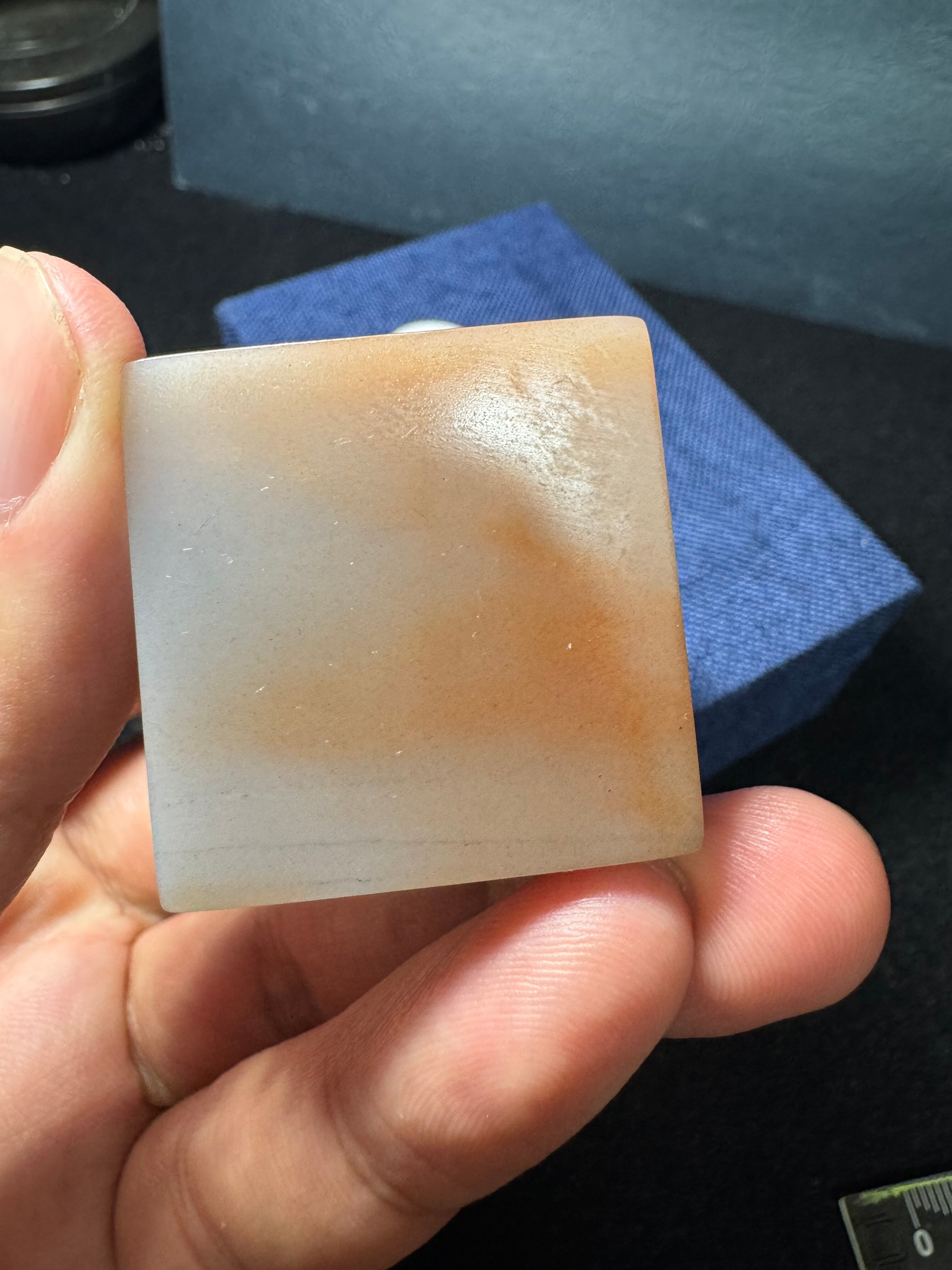ラオス印材⑨ 青蛙33×33×30㎜ お得‼️ | 篆刻 松尾碩甫商店