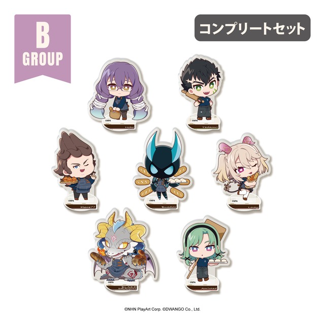 #コンパス 戦闘摂理解析システム × R Baker    トレーディングミニキャラアクリルスタンド 【Bグループ】コンプリートセット